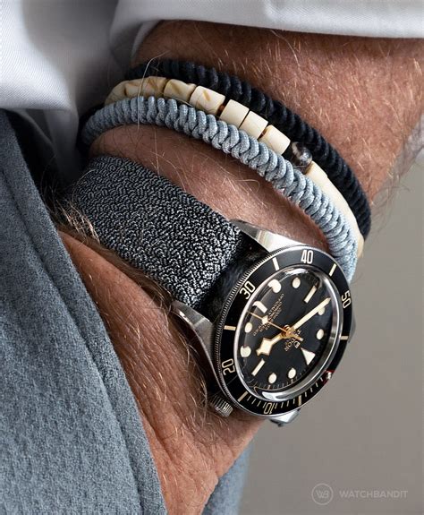 tudor black bay leather strap review|black bay 58 nato strap.